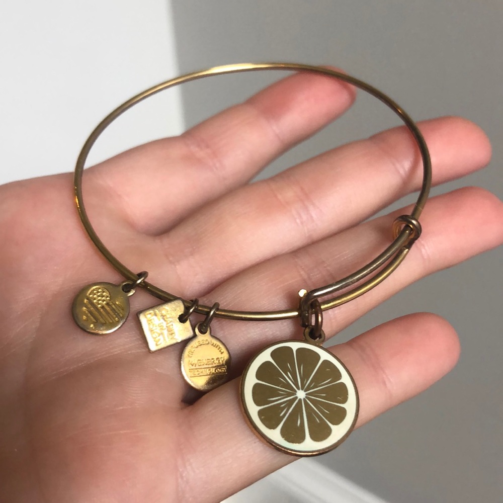 Lemon Alex and Ani bracelet